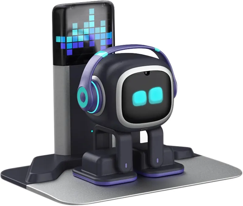 EMOPET AI Desk Robot Companion – ChatGPT Enabled with Voice Commands